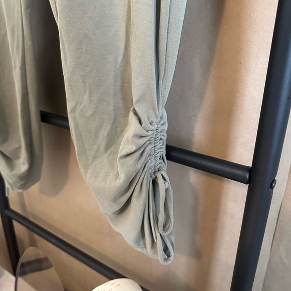 Lightweight Olive Green Joggers - Picture 3 of 14